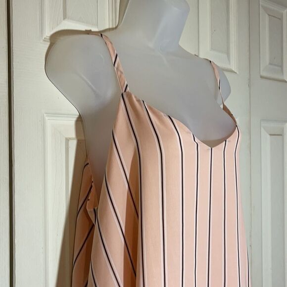Torrid Blush Pink Layered Striped Cami Tank 1/1X - Picture 9 of 15